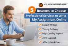 5 Reasons to Choose Professional Services to Write My Assignment Online