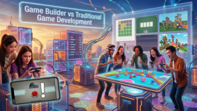 Game Builder vs Traditional Game Development
