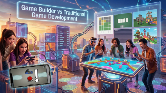 Game Builder vs Traditional Game Development